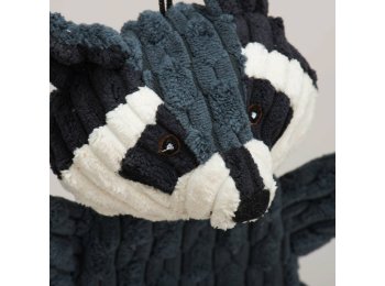 Reggie Raccoon HuggleFlatties™ Plush Dog Toy