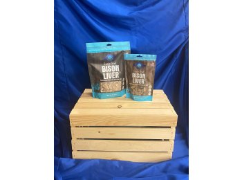 Freeze Dried Bison Liver Treats 8oz