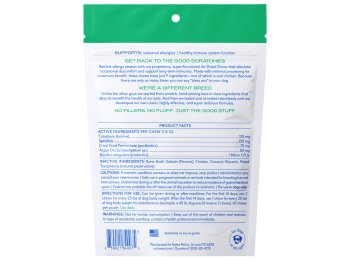Allergy & Immune Chews, an Allergy & Itch Relief Supplement 120ct