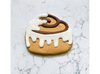 Breakfast Menu Cinnamon Roll Cookie