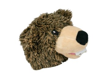 2-in-1 Grizzly Fetch Ball Dog Toy
