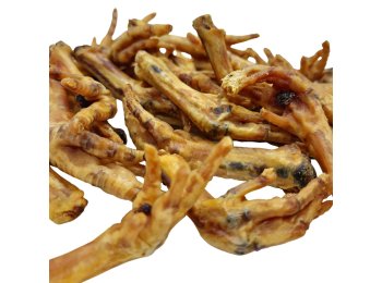 All-Natural Premium Chicken Feet Dog Treats (25/case)