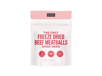 The Only Freeze Dried Beef Meatballs Dogs Need 5 pounds