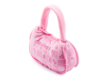 Pink Checker Chewy Vuiton Handbag by Haute Diggity Dog Small