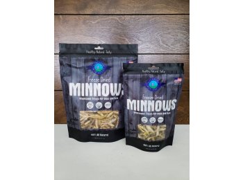 Freeze Dried Minnow Treats 2oz