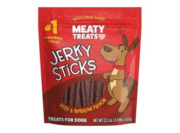 Meaty Treats Jerky Sticks Beef/Pepperoni 22.5oz.