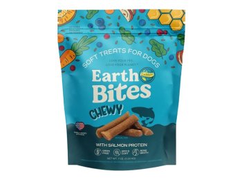Earthborn Dog Grain Free Earthbites Chewy Salmon 7oz.