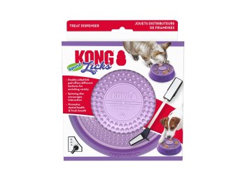 KONG Licks Spinz Treat Dispenser 1ea/SM