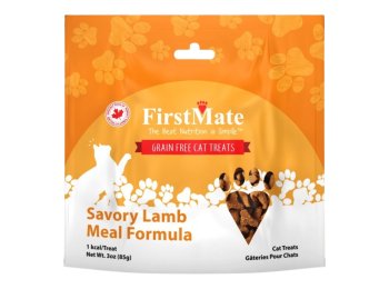 Firstmate Cat Grain Free Savory Lamb Treat 3oz.