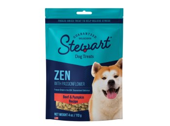 Stewart Zen w/Passionflower Freeze Dried Dog Treats for Stress Beef & Pumpkin, 1ea/4oz.