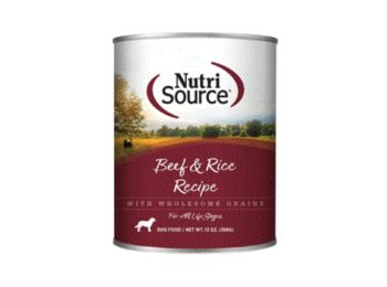 Nutrisource Dog Beef & Rice 13Oz (Case of 12)