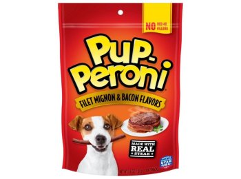 Pup-Peroni Filet Mignon & Bacon Flavor Dog Treats 1ea/5.6 oz