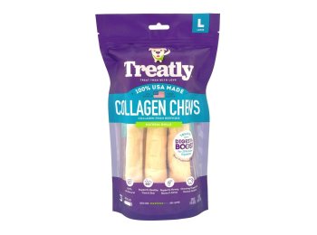 Treatly USA Collagen Rolls Natural 9in. -3 Pk