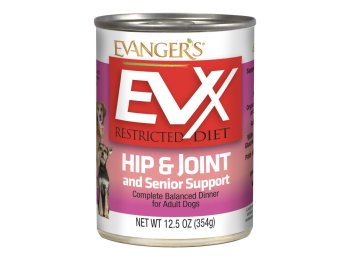 Evanger's EVx Restricted Diet Hip & Joint and Senior Support Wet Dog Food 12.5oz. (Case of 12)