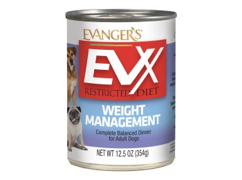 Evanger's EVx Restricted Diet Weight Management Wet Dog Food 12.5oz. (Case of 12)