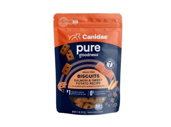 Pure Goodness Grain Free Dog Biscuits Salmon/Sweet Potato 11oz.