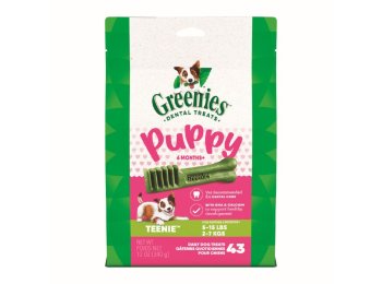Greenies Puppy 6+ Months Dog Dental Treats Teenie, 1ea/12oz.