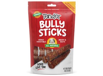 Lennox Tender Dog 4" 4oz. Bully Sticks