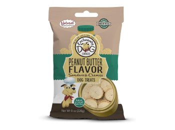Exclusively Pet Sandwich Cremes Peanut Butter 8oz.