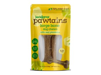 Jack & Pup Dog 8.46oz. Pawtains Bone Large 2 Count