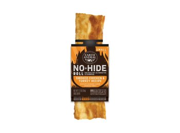Earth Animal Dog No-Hide BBQ Roll Small Chicken/Turkey 24 Count