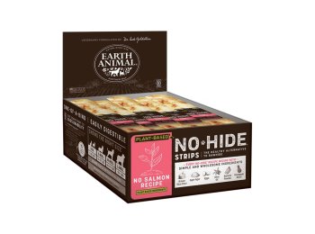 Earth Animal Dog No Hide Strips No Salmon 60 Count