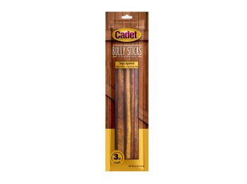 Cadet Large Bully Sticks 1ea/Large 3 ct