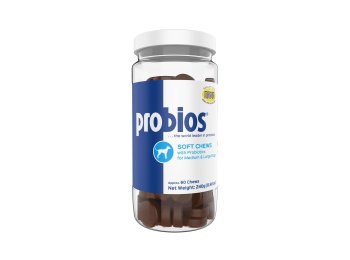 Probios Soft Chews with Prebiotics for Medium and Large Dogs 240gm