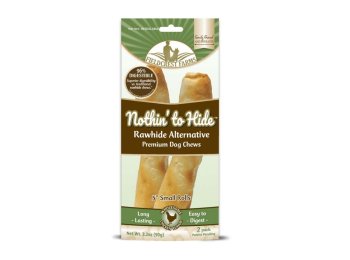Fieldcrest Farms Nothin' To Hide Roll Dog Treat Chicken 1ea/5 in, SM, 2 pk
