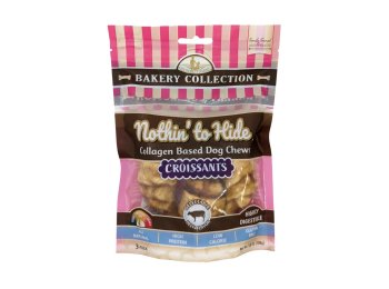 Fieldcrest Farms Nothin' To Hide Bakery Collection Dog Treat Croissant, Beef, 1ea/3 in, 3 pk