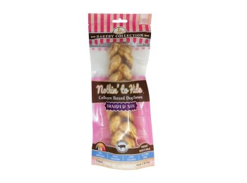 Fieldcrest Farms Nothin' To Hide Bakery Collection Dog Treat Braided Stix, Beef, 1ea/9 in