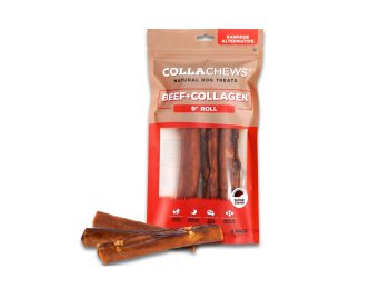 Collachews Collagen Roll Beef 9" 3Pk