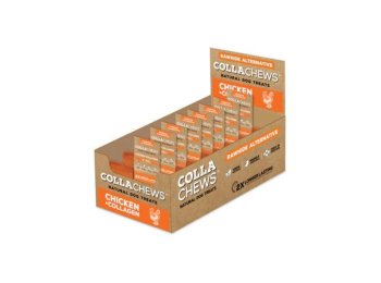 Collachews Collagen Roll PDQ Display Chicken 6in. 30 Count