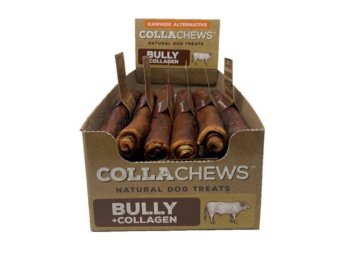 Collachews Collagen Roll PDQ Display Bully 9in. 20 Count