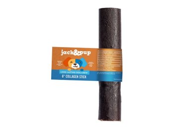 Jack & Pup Dog 6" Collagen Stick 50 Count Display Box