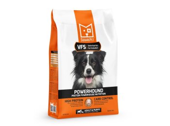 Square Pet VFS Powerhound Dog 22Lb Turkey Chicken