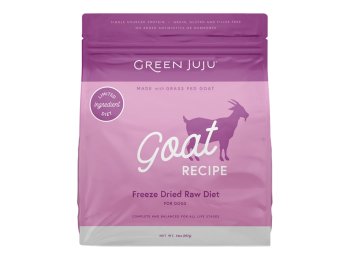 Green Juju Dog Freeze-Dried Raw Goat 14oz.