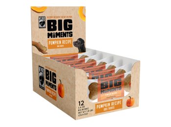 Wet Noses Dog Moments Pumpkin Big Bones 2.4oz. (Case of 12)