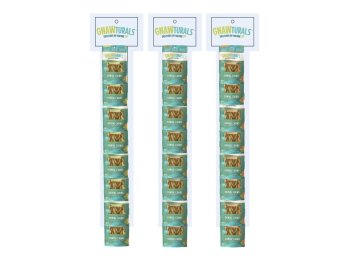 Gnawturals Dental Chews Twisted Stick Clipstrip Medium 24 Count