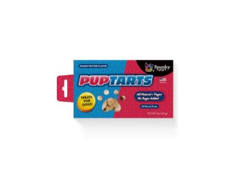 Spunkypup Puptarts Crunchy Biscuits For Dogs Peanut Butter 5oz.