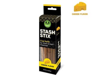 Stashios Dog Stash Stix Refill Cheese 20 Pack