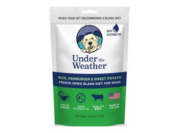 Under The Weather Bland Diet For Dogs Hamburger/Rice/Sweet Potato 6oz.