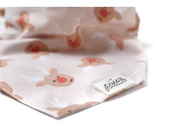 Rudolph Christmas Dog Bandana XS