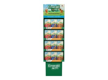 Emerald Pet Pumpkin Harvest Chewy Dog Treats Display Assorted 48 Pc