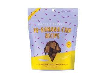 Bocces Dog Soft Chew Peanut Butter Banana Chip 6oz.
