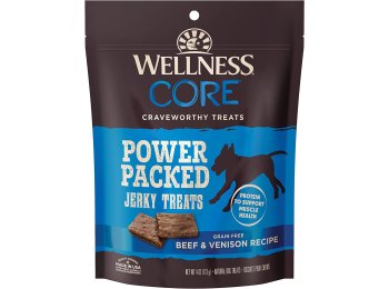Wellness Core Power Packed Dog 4oz. Venison Jerky
