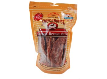 Smokehouse Chicken Breast Strips Dog Treat 1ea/8 oz