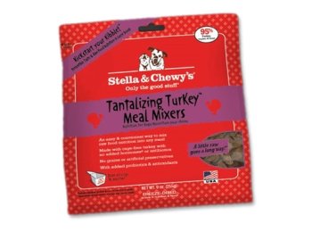 Stella And Chewys Freeze Dried Dog Food Mixers Turkey 18oz.