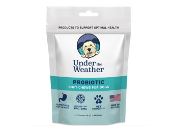 Under The Weather Probiotic Soft Chew For Dogs 60count