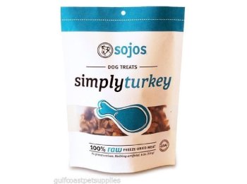 Sojos Dog Simply Turkey Treat 4 oz.